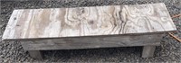 (AK) Homemade Wood Bench 48” X 14” X 12”