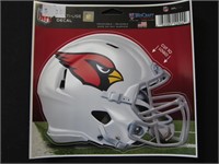 Arizona Cardinals cut logo helmet sticker