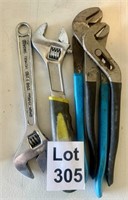 Adjustable Wrenches and Pliers