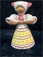 2.5 “ VINTAGE POTTERY LADY MADE IN CZECHOSLOVAKIA