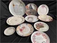 Lot of several miscellaneous display plates