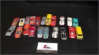 Vintage Red Line and other assorted Hotwheels