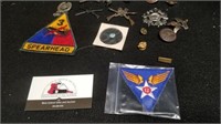 Antique / Vintage Military Pins & Patches