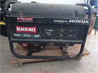 Black Max 7,000 running Watts generator w/ 13 HP