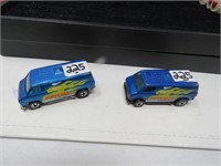 Pair OF Super Vans 1974 Hot Wheels