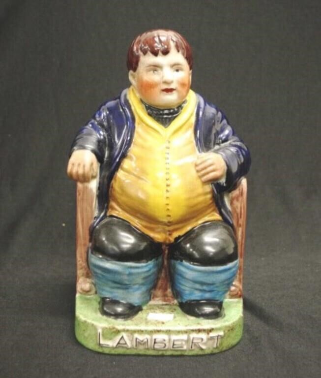 Daniel Lambert ceramic figurine