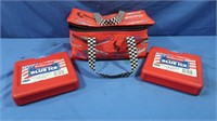 Nascar Cooler/Lunch Box w/Blue Ice Packs