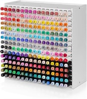 Loghot Marker Organizer - 240 Slots, White