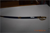 Sword w/Sheath Made in India 35"
