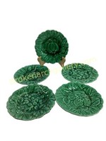 Majolica Dessert Plates