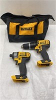 DeWalt Cordless Hammer drill and Impact driver,