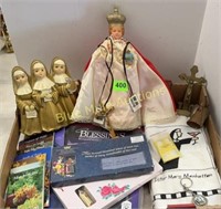 Various religious items