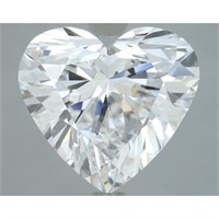 Igi Certified Heart Cut 4.00ct Vs1 Lab Diamond