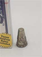 Sterling Silver VTG Thimble, 925 Mexico