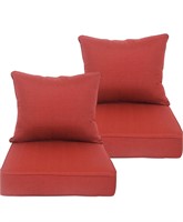 unuon Indoor/Outdoor Chair Cushions Deep Seat