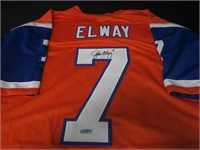 BRONCOS JOHN ELWAY SIGNED JERSEY HERITAGE COA