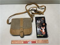 NICE LADIES PURSE WITH SHAG WEAR CLUTCH PURSE