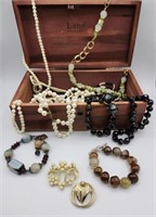 Lane Jewelry Box With Vtg To Now Jewelry