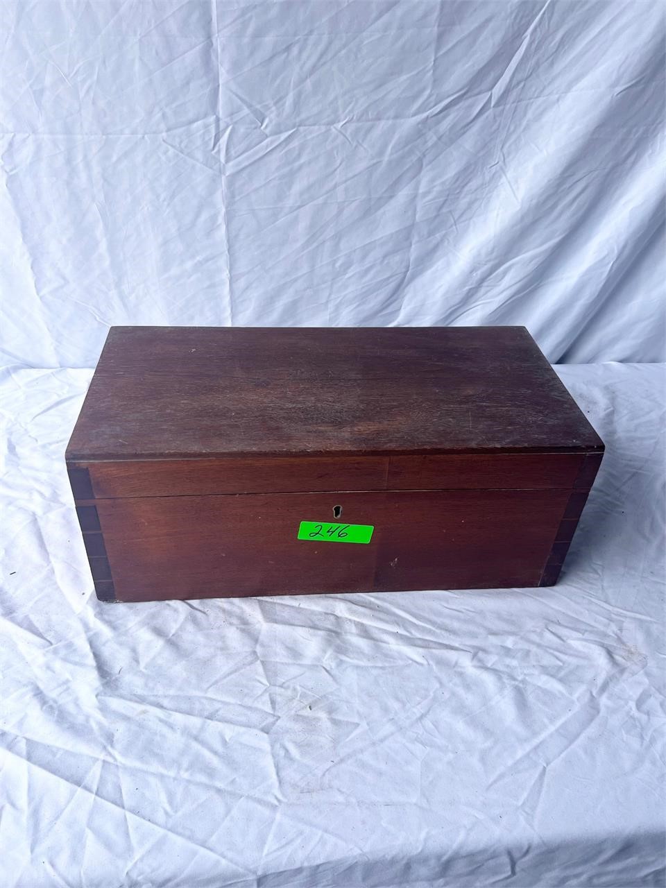 Dove Tail Wood Toolbox