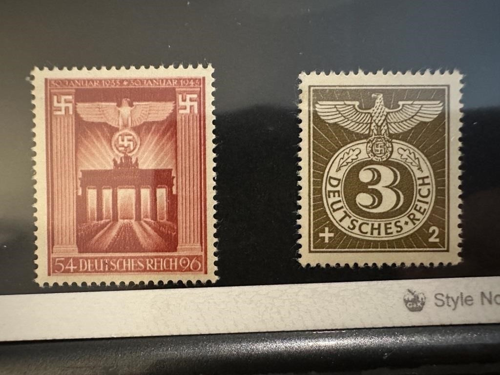 GERMANY 1943 WWII MINT SEMI POSTAL ISS STAMPS