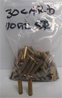 (102) Rounds of 30 carbine 110GR SP.