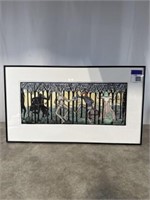 Marvin Hill blockprint signed and numbered