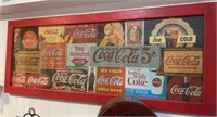 Framed (Complete) Coca-Cola Puzzle