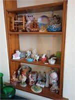 3 shelves of do-dads and what-nots