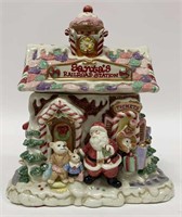 Ceramic Fitz & Floyd Santa Cookie Jar