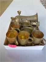 Brass Cups & Vases