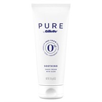 (3) PURE by Gillette Shaving Cream for Men, 177ml,