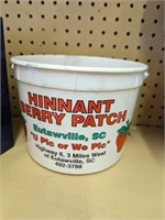 Eutawville SC Hinnant Patch Strawberry Bucket