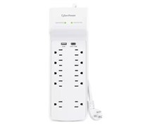 CyberPower
10-Outlet Surge Protector with USB