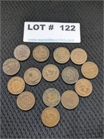 15-1907 Indian Head Pennies