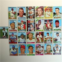 Lot of 23 1966 and 1967 Topps Baseball cards