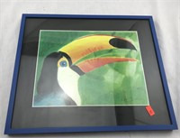 Framed Toucan Art