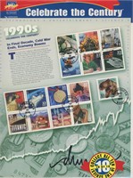 Celebrate the Century 1990s - Sheet of Fifteen Sta