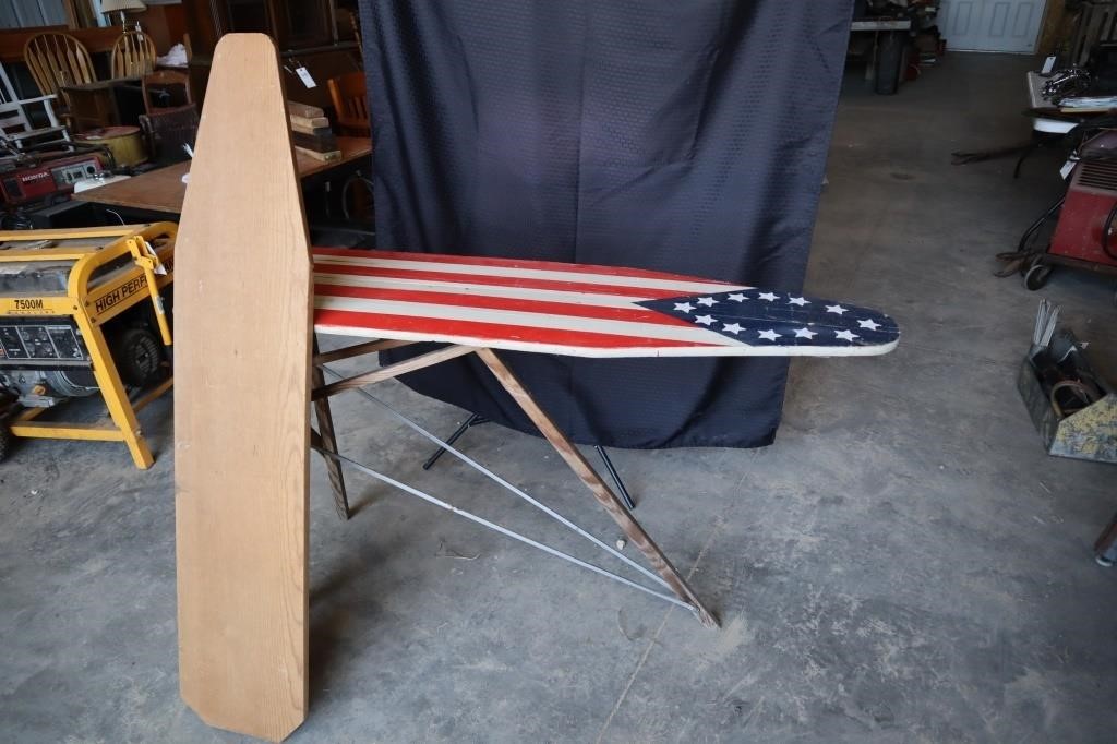 Wooden Ironing Board 1 with stand 1 without Stand