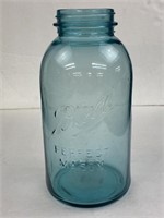 Ball Blue half gallon jar, marked 7 on the