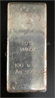 100oz Silver Bar Royal Canadian Mint