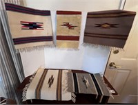 (5) Native American Style Woven Table Runners