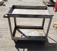 Metal Castered Shop Cart