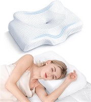 Cervical Pillow, Hollow Design, Memory Foam