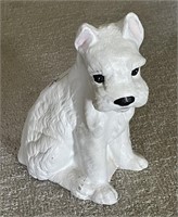 Concrete West Highland terrier --11" tall