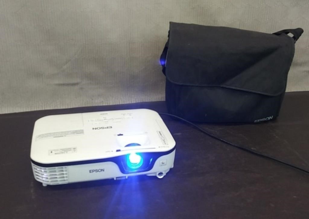 Epson Projector - Powers On, no remote or cords