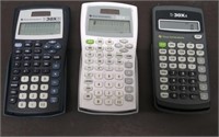 Box 3 Texas Instrument Calculators- all work