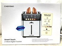 Chefman Smart Touch 2-slice Digital Toaster