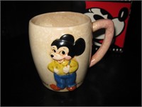 Antique Disney Mickey Mug
