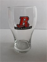 (12) RICKARDS BEER GLASSES