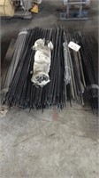 pallet of fiberglass rods